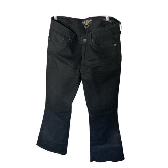 Lucky jeans Charlie Flare Premium Black Jeans 34x31 - Picture 4 of 4